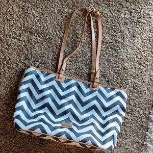 Downey & Bourke Chevron Tote